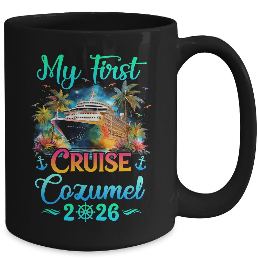 My First Cruise Cozumel 2026 Family Trip Cruisin Together Mug | siriusteestore