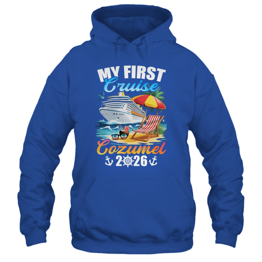 My First Cruise Cozumel 2026 Family Vacation Trip Matching Shirt & Tank Top | siriusteestore