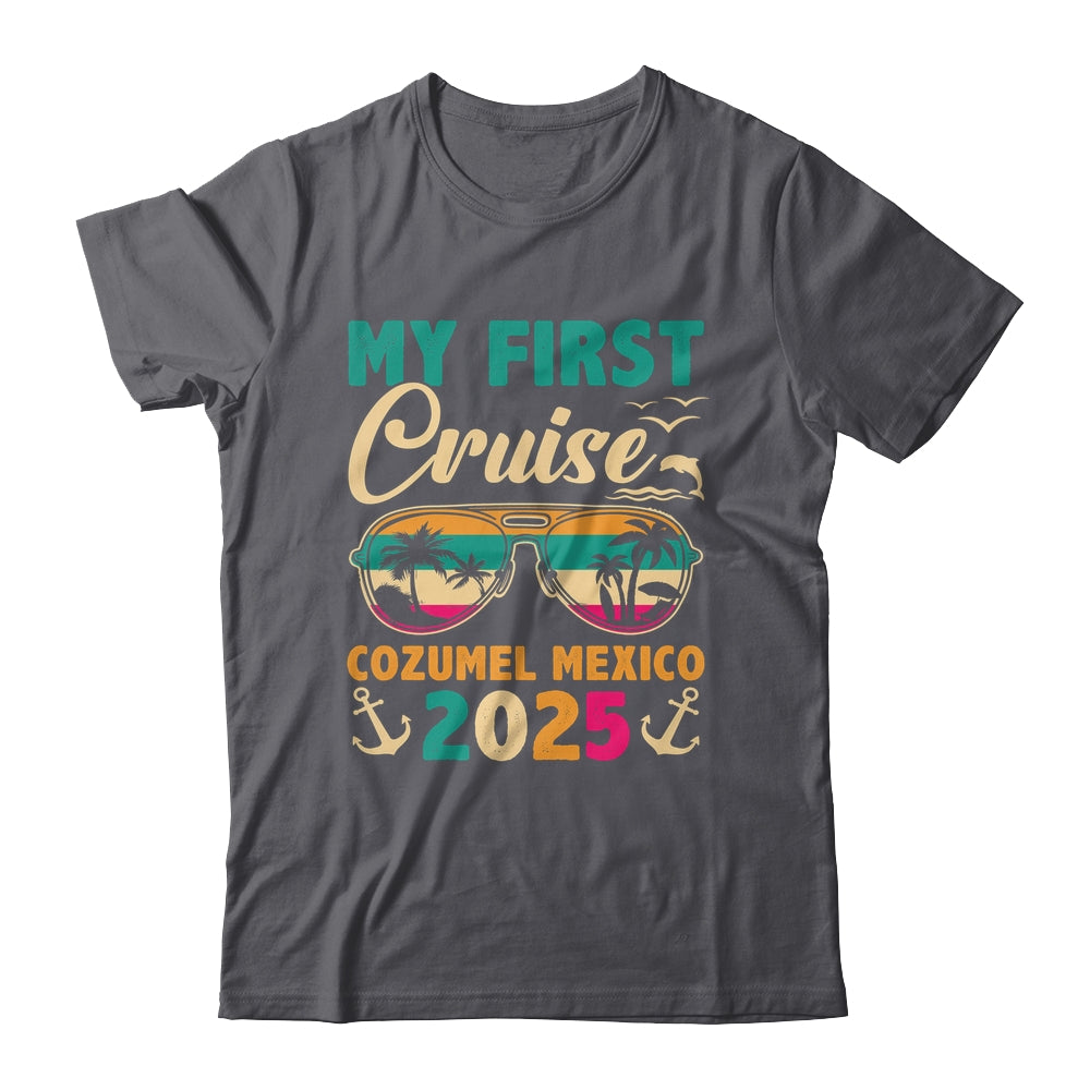 My First Cruise Cozumel Mexico 2025 Family Vacation Travel Shirt & Tank Top | siriusteestore