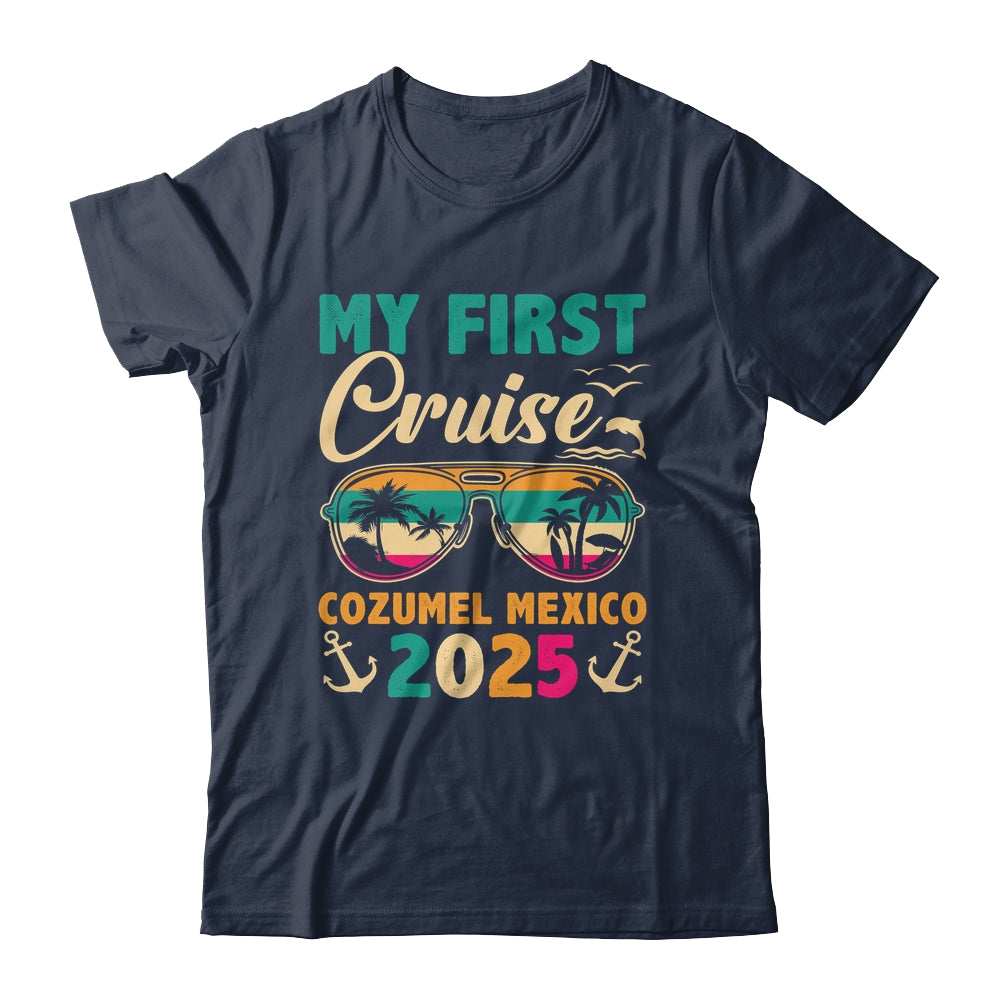 My First Cruise Cozumel Mexico 2025 Family Vacation Travel Shirt & Tank Top | siriusteestore
