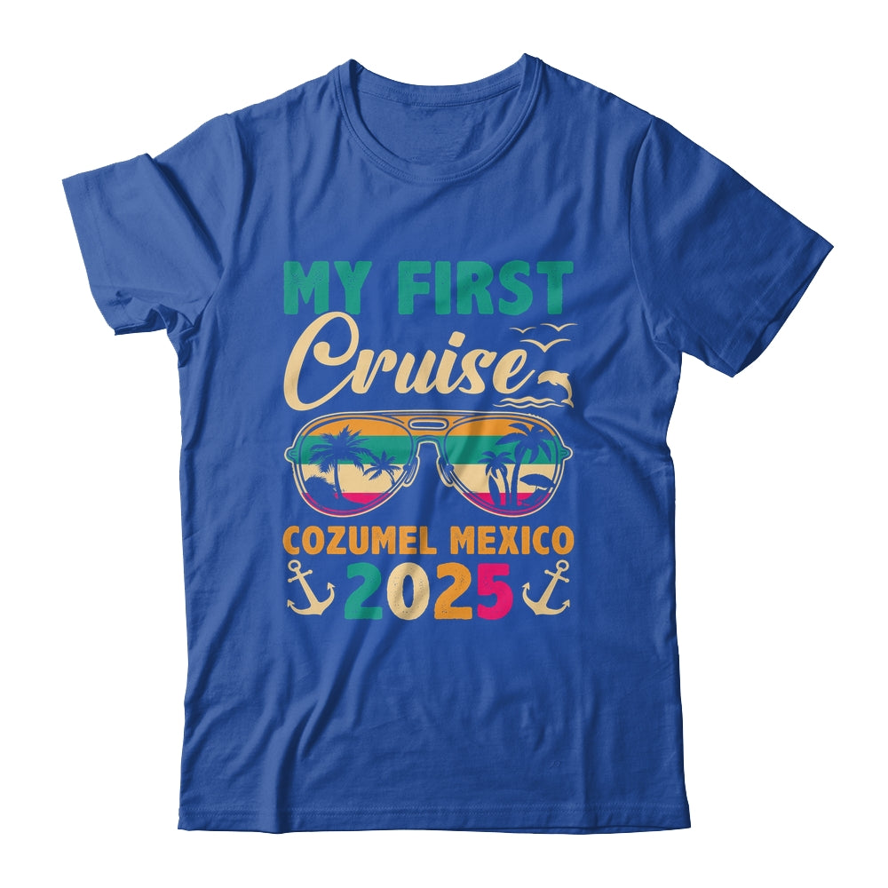 My First Cruise Cozumel Mexico 2025 Family Vacation Travel Shirt & Tank Top | siriusteestore