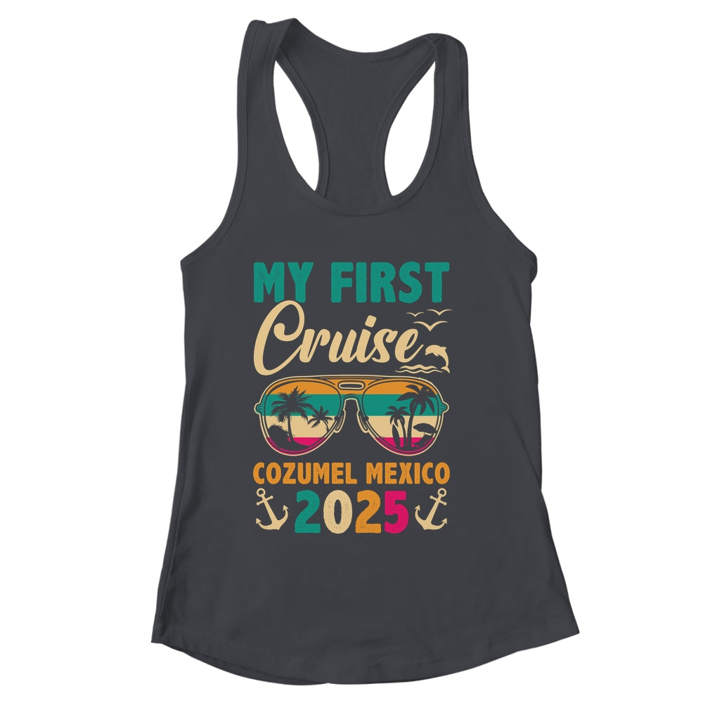 My First Cruise Cozumel Mexico 2025 Family Vacation Travel Shirt & Tank Top | siriusteestore