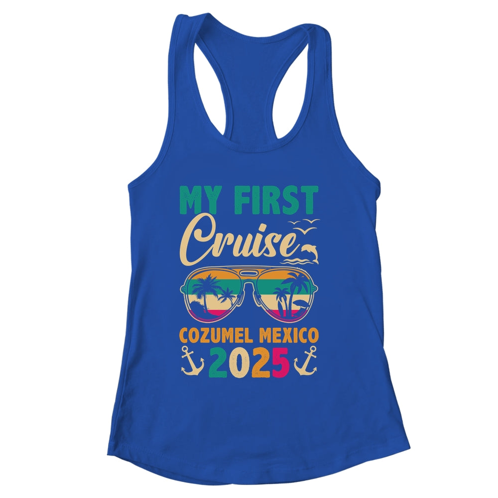 My First Cruise Cozumel Mexico 2025 Family Vacation Travel Shirt & Tank Top | siriusteestore
