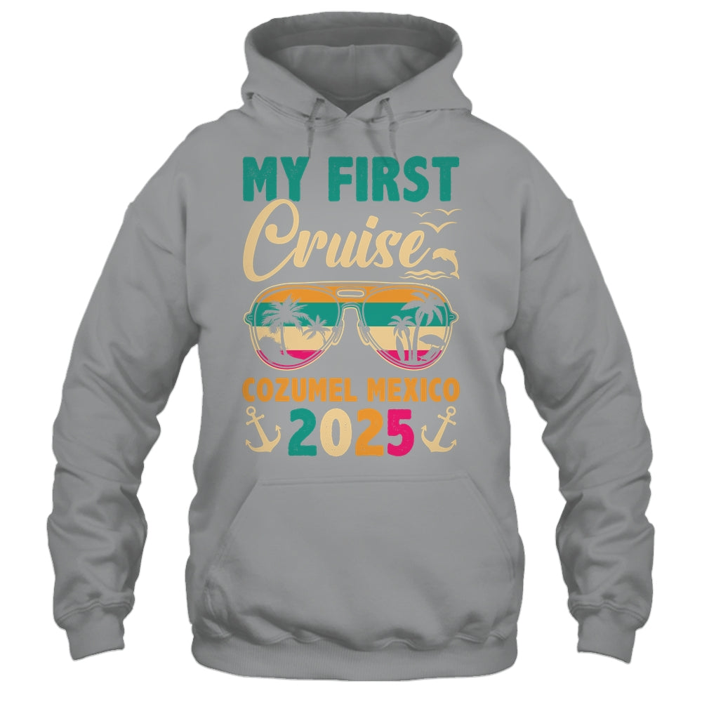 My First Cruise Cozumel Mexico 2025 Family Vacation Travel Shirt & Tank Top | siriusteestore