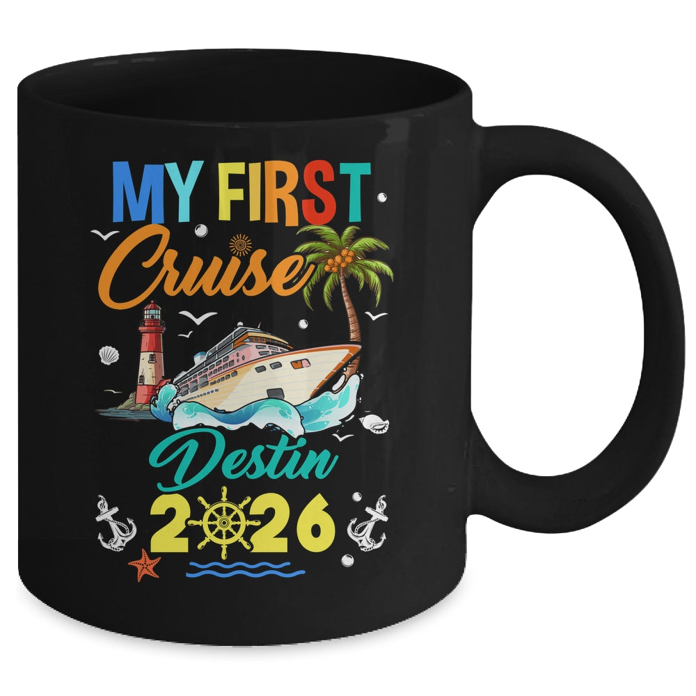 My First Cruise Destin 2026 Family Matching Vacation Group Mug | siriusteestore
