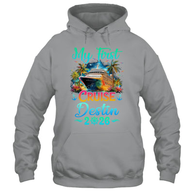 My First Cruise Destin 2026 Family Trip Cruisin Together Shirt & Tank Top | siriusteestore
