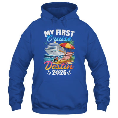My First Cruise Destin 2026 Family Vacation Trip Matching Shirt & Tank Top | siriusteestore