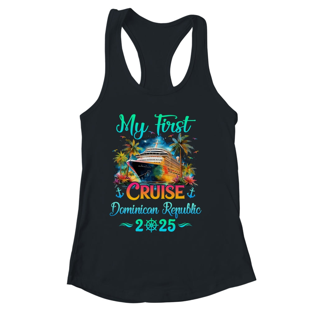 My First Cruise Dominican Republic 2025 Family Trip Cruisin Together Shirt & Tank Top | siriusteestore