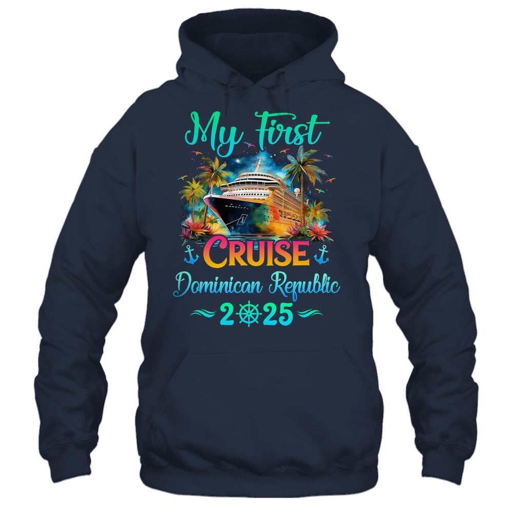 My First Cruise Dominican Republic 2025 Family Trip Cruisin Together Shirt & Tank Top | siriusteestore