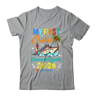 My First Cruise Dominican Republic 2026 Family Matching Vacation Group Shirt & Tank Top | siriusteestore