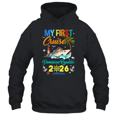 My First Cruise Dominican Republic 2026 Family Matching Vacation Group Shirt & Tank Top | siriusteestore