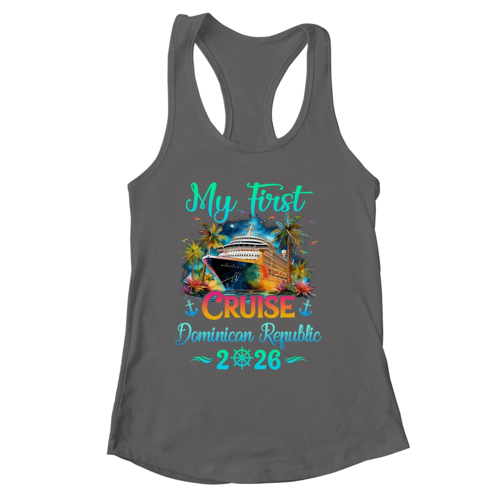 My First Cruise Dominican Republic 2026 Family Trip Cruisin Together Shirt & Tank Top | siriusteestore
