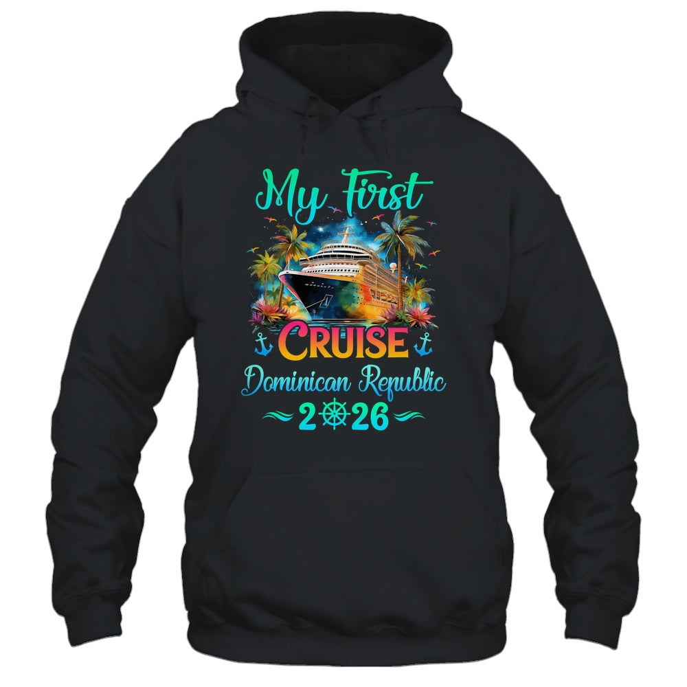 My First Cruise Dominican Republic 2026 Family Trip Cruisin Together Shirt & Tank Top | siriusteestore
