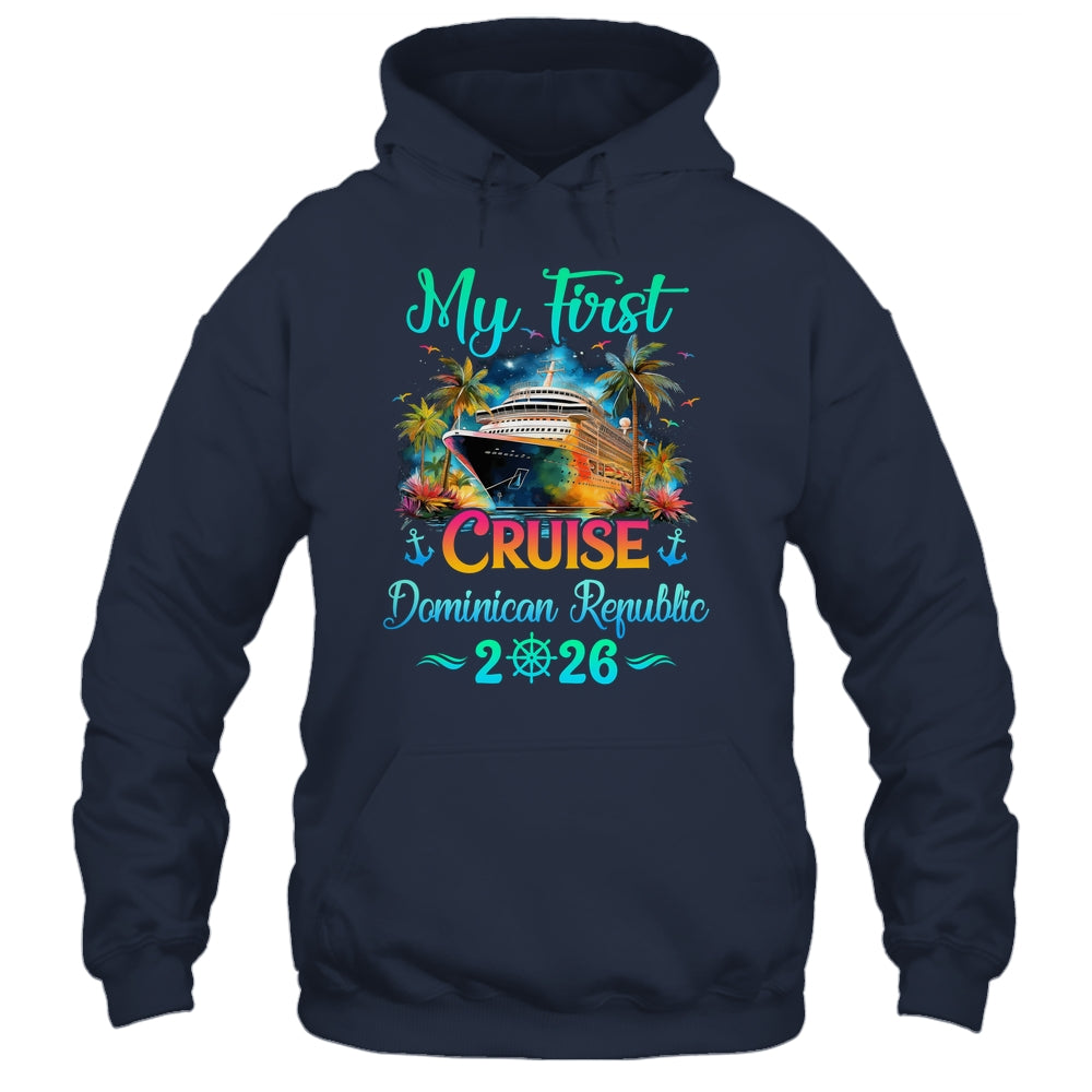 My First Cruise Dominican Republic 2026 Family Trip Cruisin Together Shirt & Tank Top | siriusteestore
