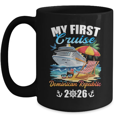 My First Cruise Dominican Republic 2026 Family Vacation Trip Matching Mug | siriusteestore