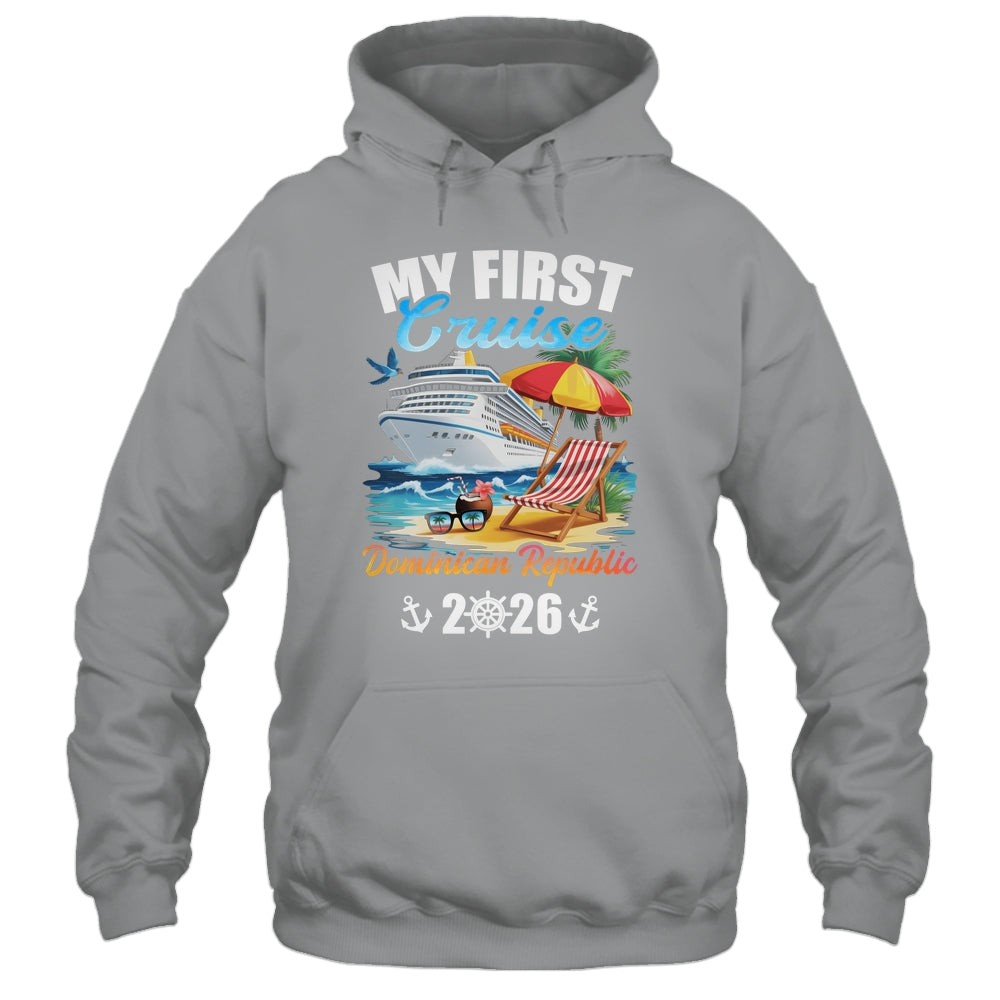 My First Cruise Dominican Republic 2026 Family Vacation Trip Matching Shirt & Tank Top | siriusteestore
