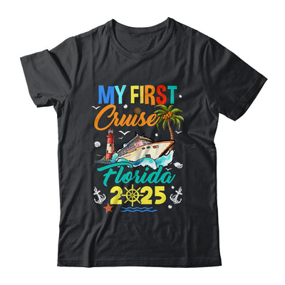 My First Cruise Florida 2025 Family Matching Vacation Group Shirt & Tank Top | siriusteestore