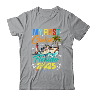My First Cruise Florida 2025 Family Matching Vacation Group Shirt & Tank Top | siriusteestore