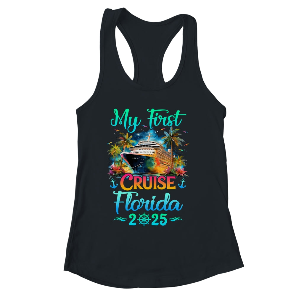 My First Cruise Florida 2025 Family Trip Cruisin Together Shirt & Tank Top | siriusteestore