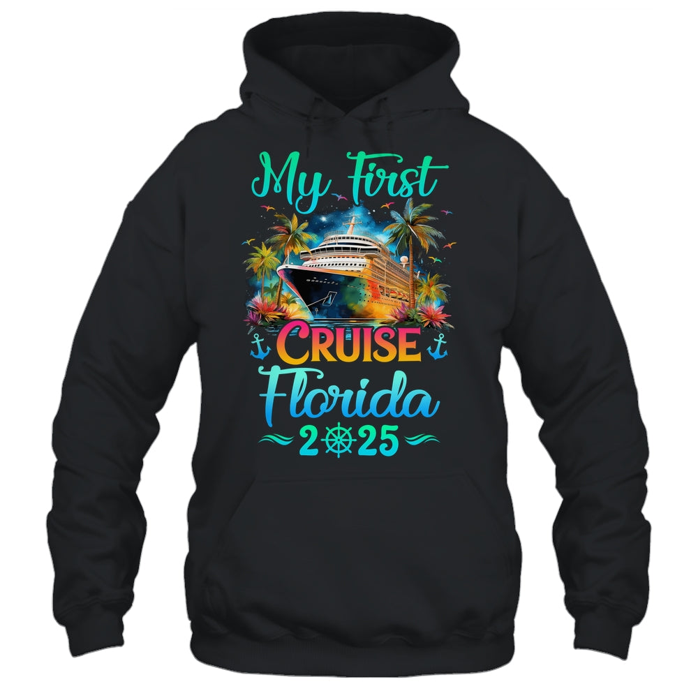 My First Cruise Florida 2025 Family Trip Cruisin Together Shirt & Tank Top | siriusteestore
