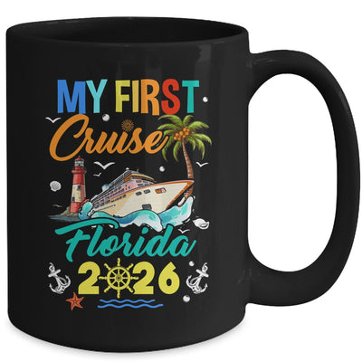 My First Cruise Florida 2026 Family Matching Vacation Group Mug | siriusteestore