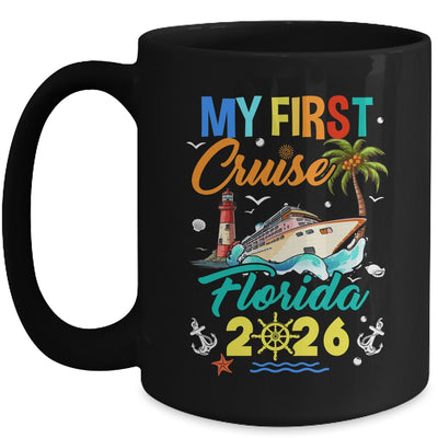 My First Cruise Florida 2026 Family Matching Vacation Group Mug | siriusteestore
