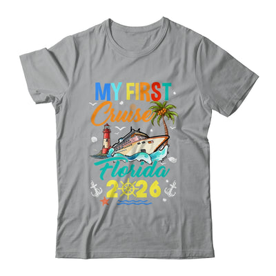My First Cruise Florida 2026 Family Matching Vacation Group Shirt & Tank Top | siriusteestore