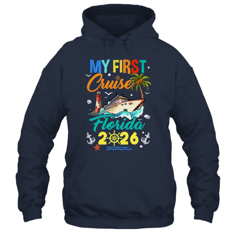 My First Cruise Florida 2026 Family Matching Vacation Group Shirt & Tank Top | siriusteestore