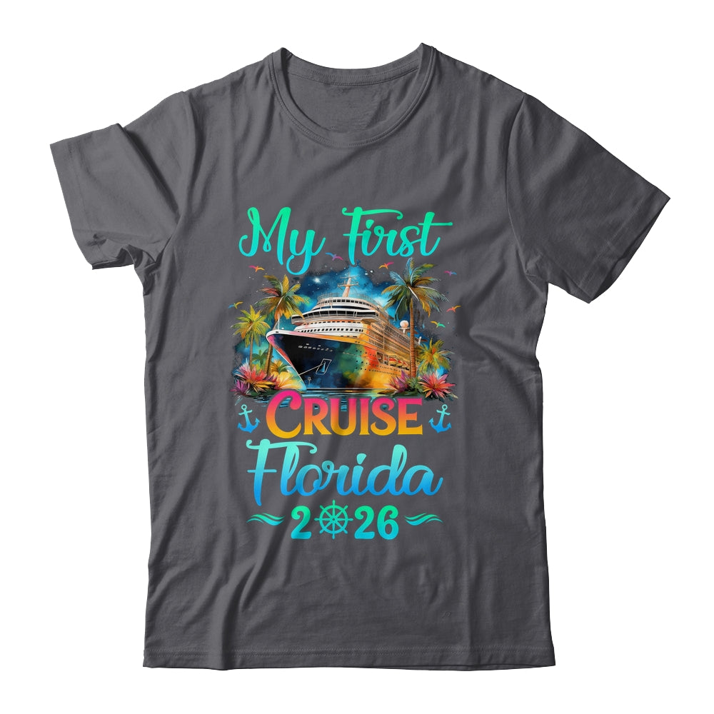 My First Cruise Florida 2026 Family Trip Cruisin Together Shirt & Tank Top | siriusteestore