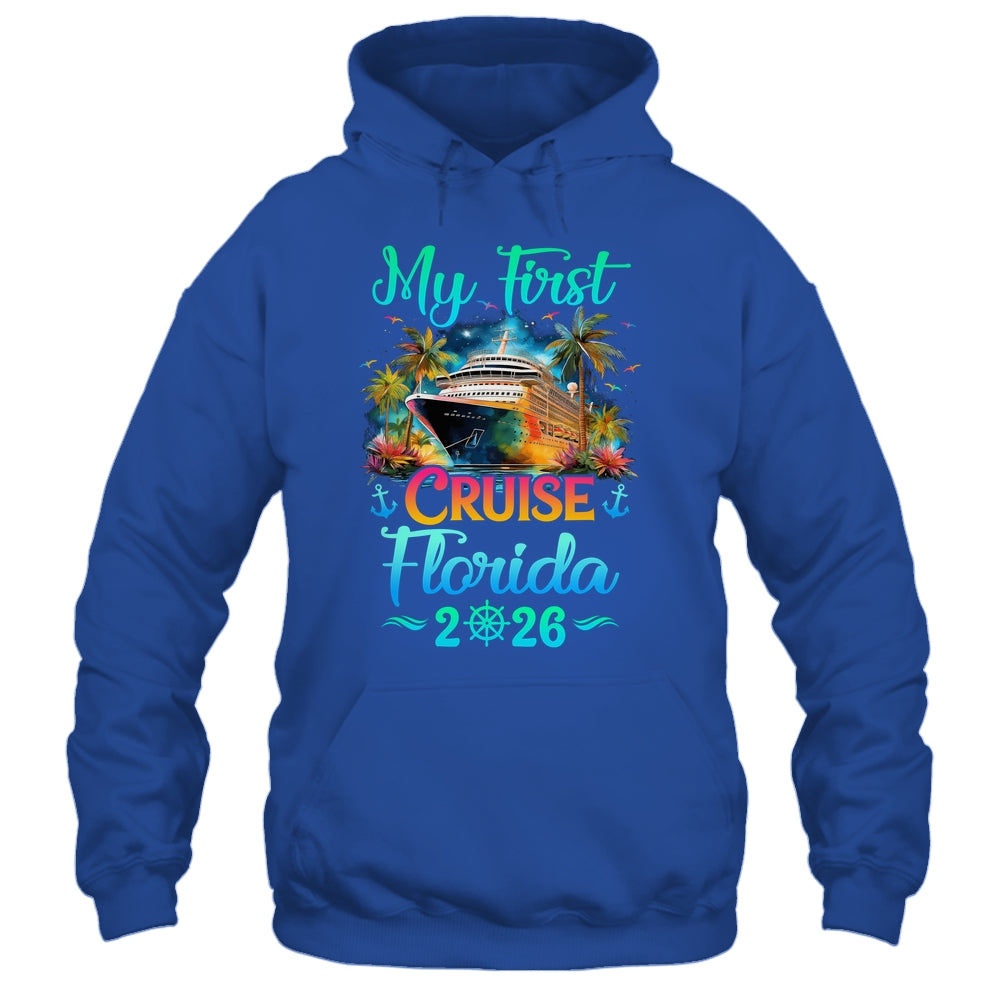 My First Cruise Florida 2026 Family Trip Cruisin Together Shirt & Tank Top | siriusteestore