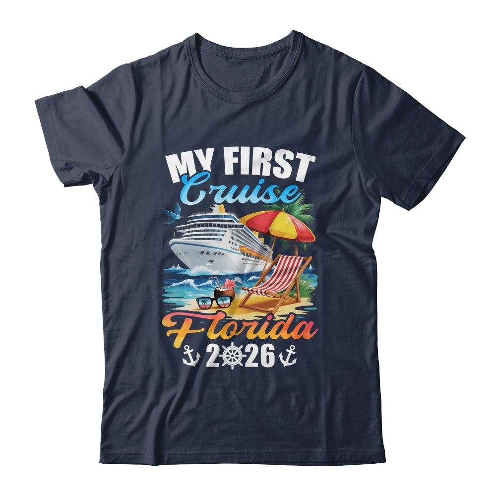 My First Cruise Florida 2026 Family Vacation Trip Matching Shirt & Tank Top | siriusteestore