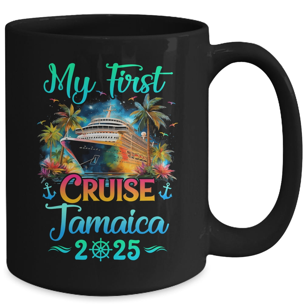 My First Cruise Jamaica 2025 Family Trip Cruisin Together Mug | siriusteestore
