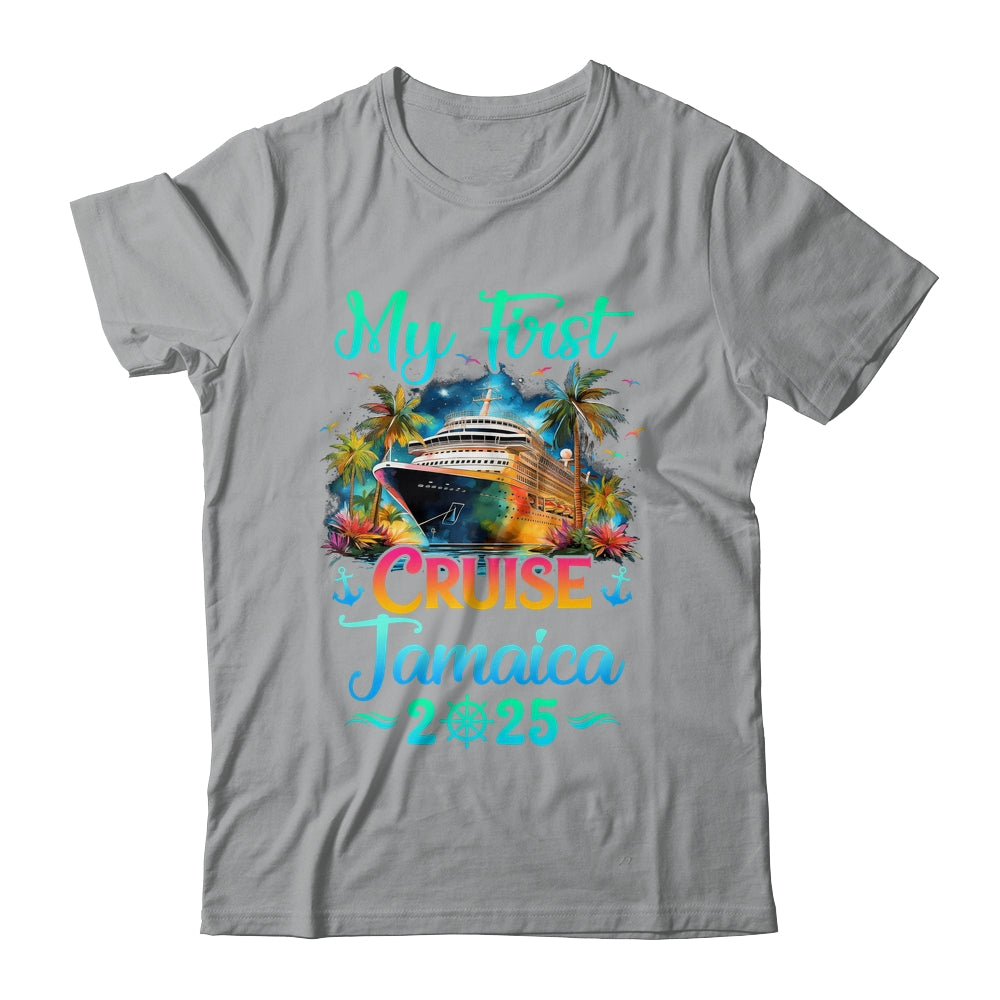 My First Cruise Jamaica 2025 Family Trip Cruisin Together Shirt & Tank Top | siriusteestore