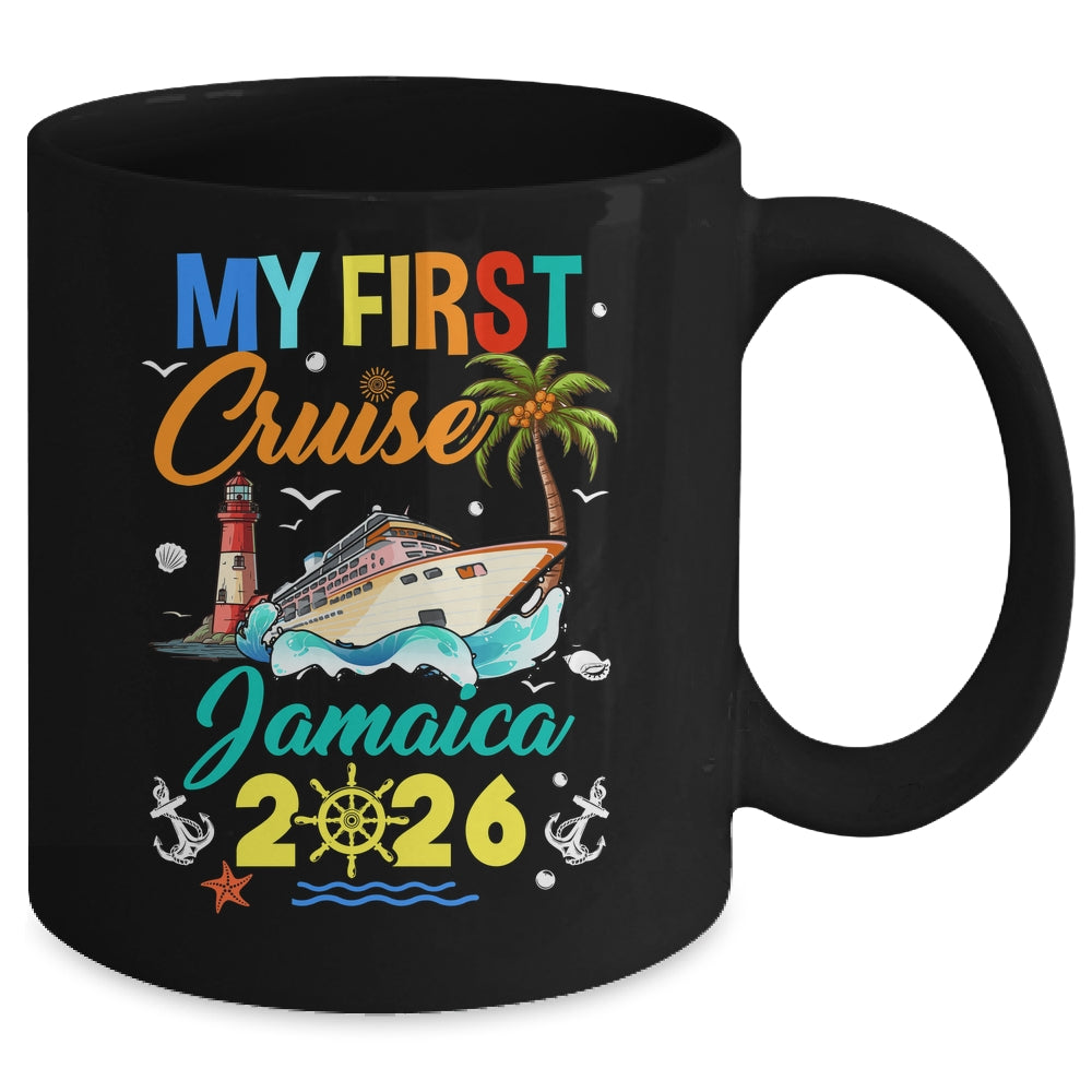 My First Cruise Jamaica 2026 Family Matching Vacation Group Mug | siriusteestore
