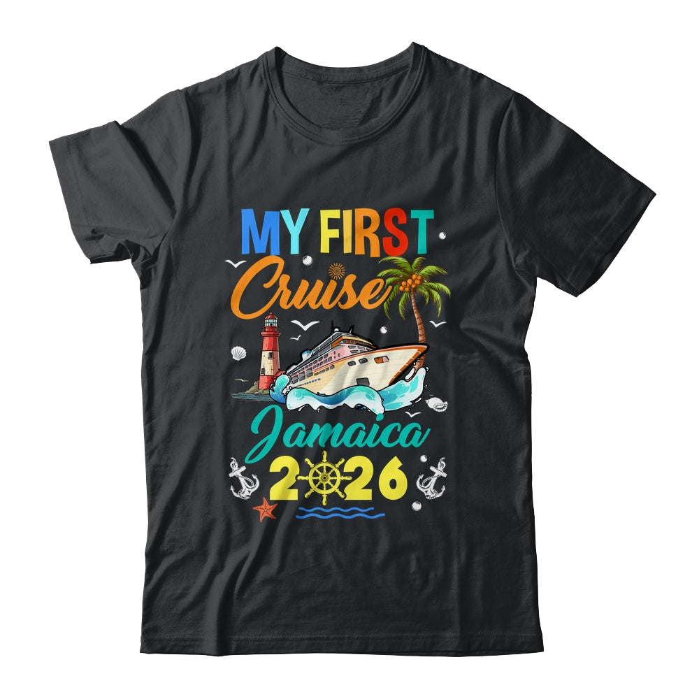 My First Cruise Jamaica 2026 Family Matching Vacation Group Shirt & Tank Top | siriusteestore