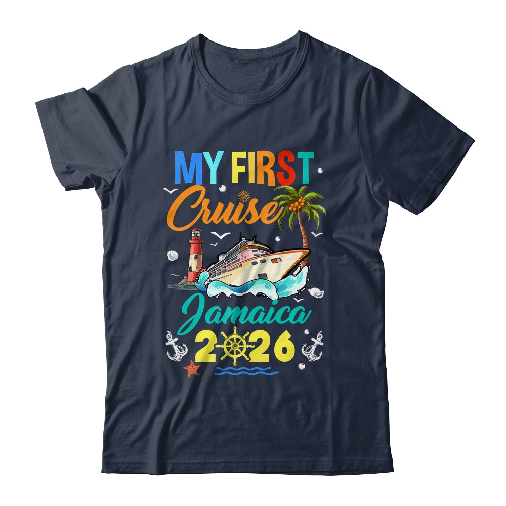 My First Cruise Jamaica 2026 Family Matching Vacation Group Shirt & Tank Top | siriusteestore