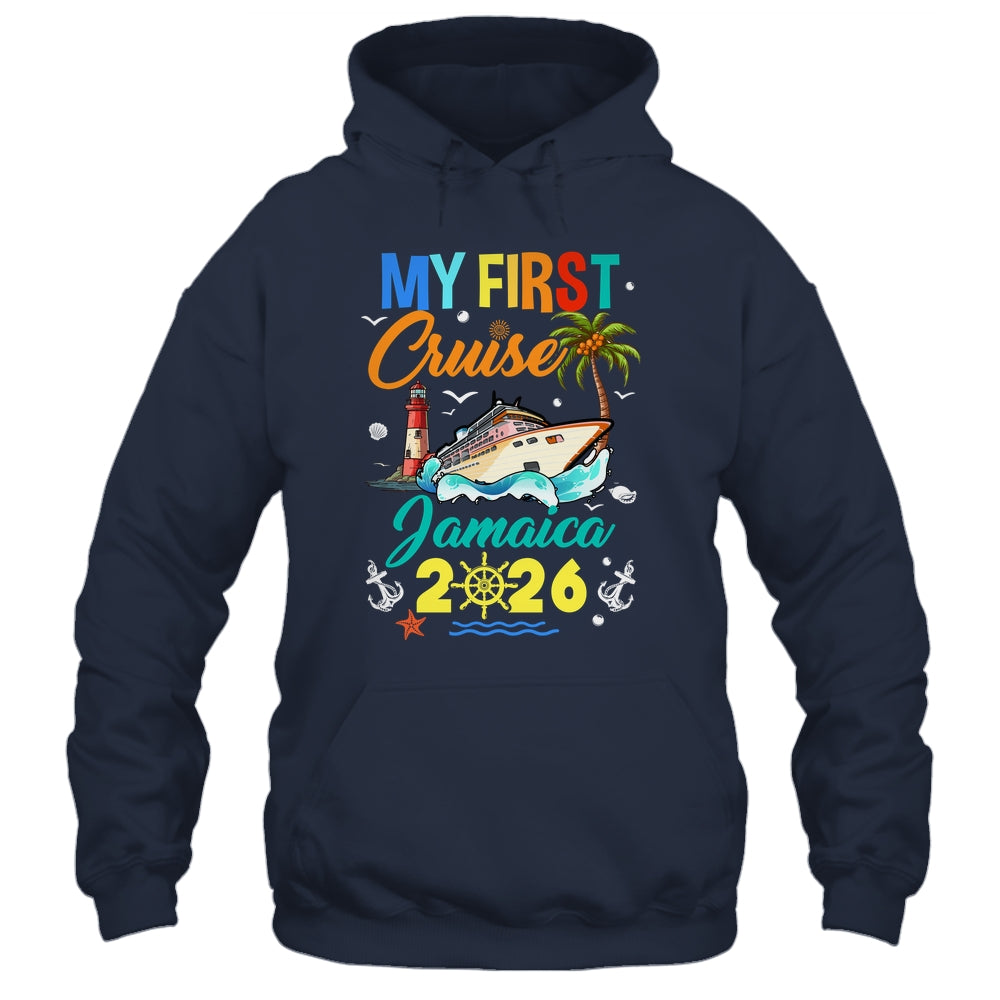 My First Cruise Jamaica 2026 Family Matching Vacation Group Shirt & Tank Top | siriusteestore