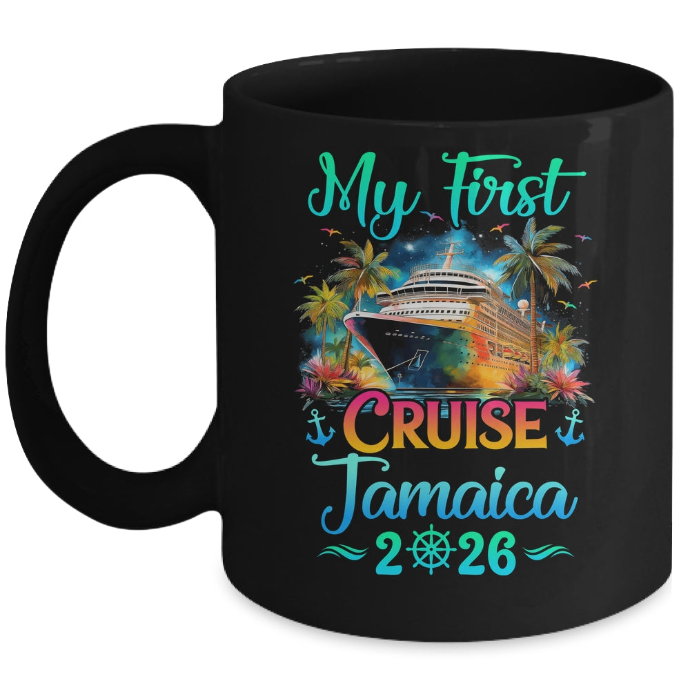 My First Cruise Jamaica 2026 Family Trip Cruisin Together Mug | siriusteestore