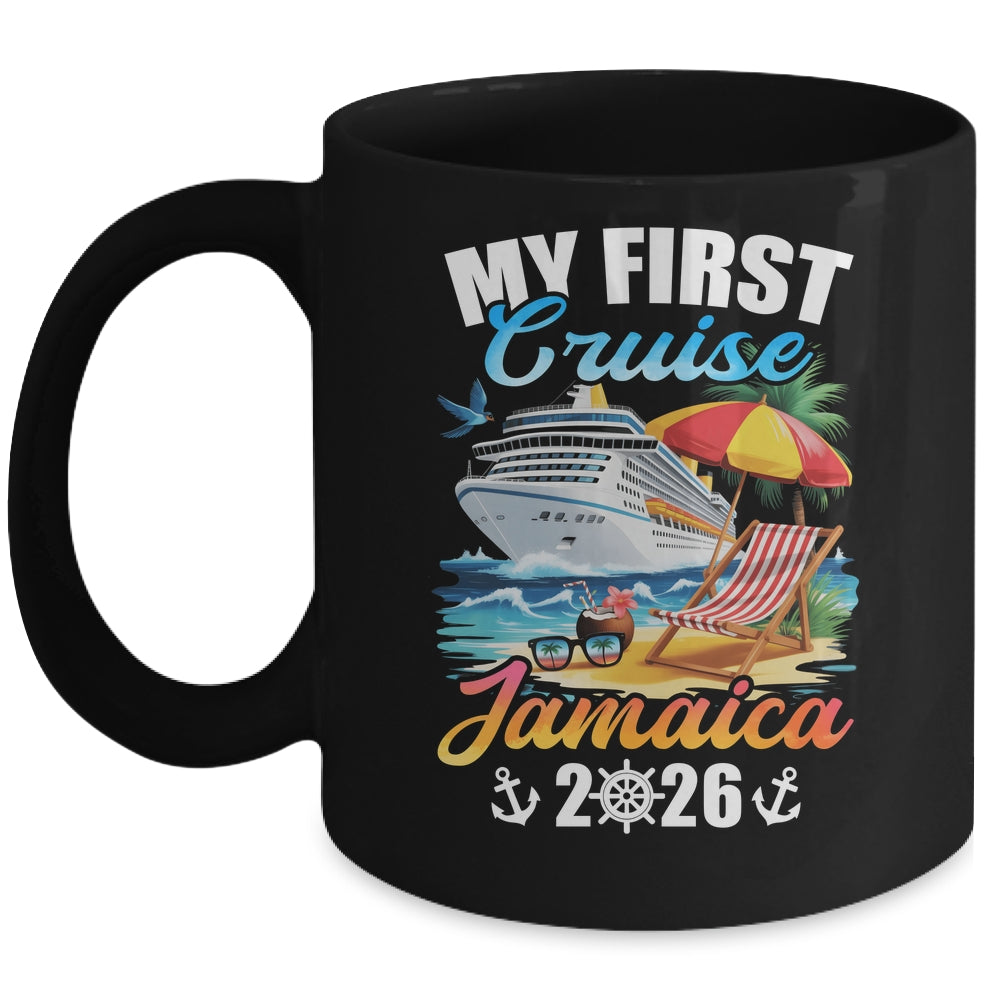 My First Cruise Jamaica 2026 Family Vacation Trip Matching Mug | siriusteestore