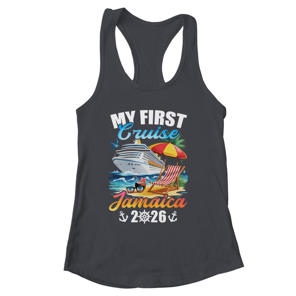 My First Cruise Jamaica 2026 Family Vacation Trip Matching Shirt & Tank Top | siriusteestore