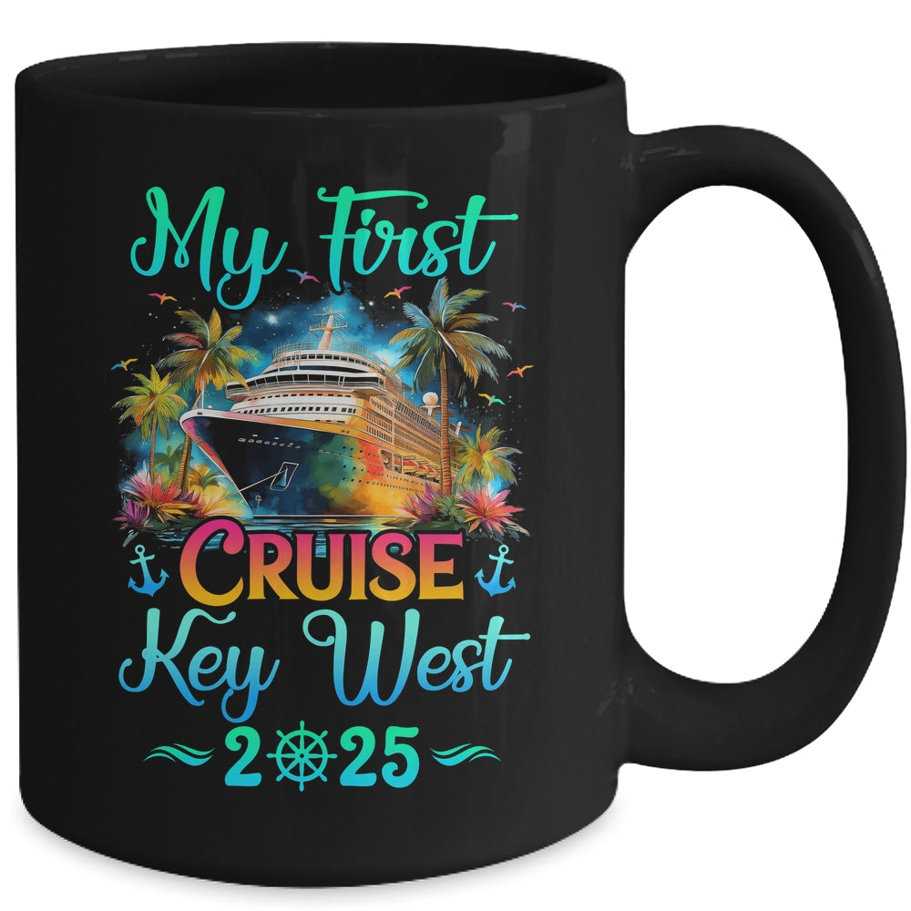 My First Cruise Key West 2025 Family Trip Cruisin Together Mug | siriusteestore