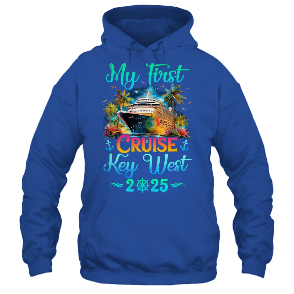 My First Cruise Key West 2025 Family Trip Cruisin Together Shirt & Tank Top | siriusteestore