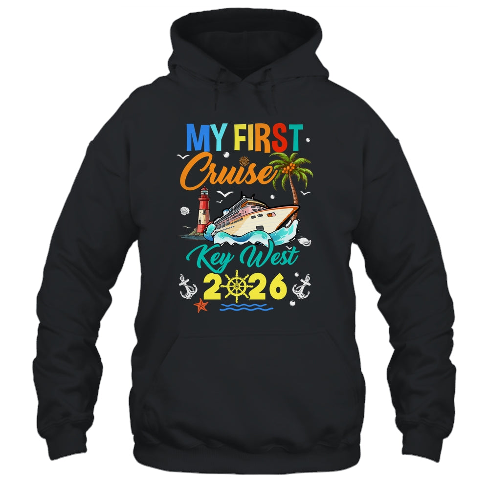 My First Cruise Key West 2026 Family Matching Vacation Group Shirt & Tank Top | siriusteestore