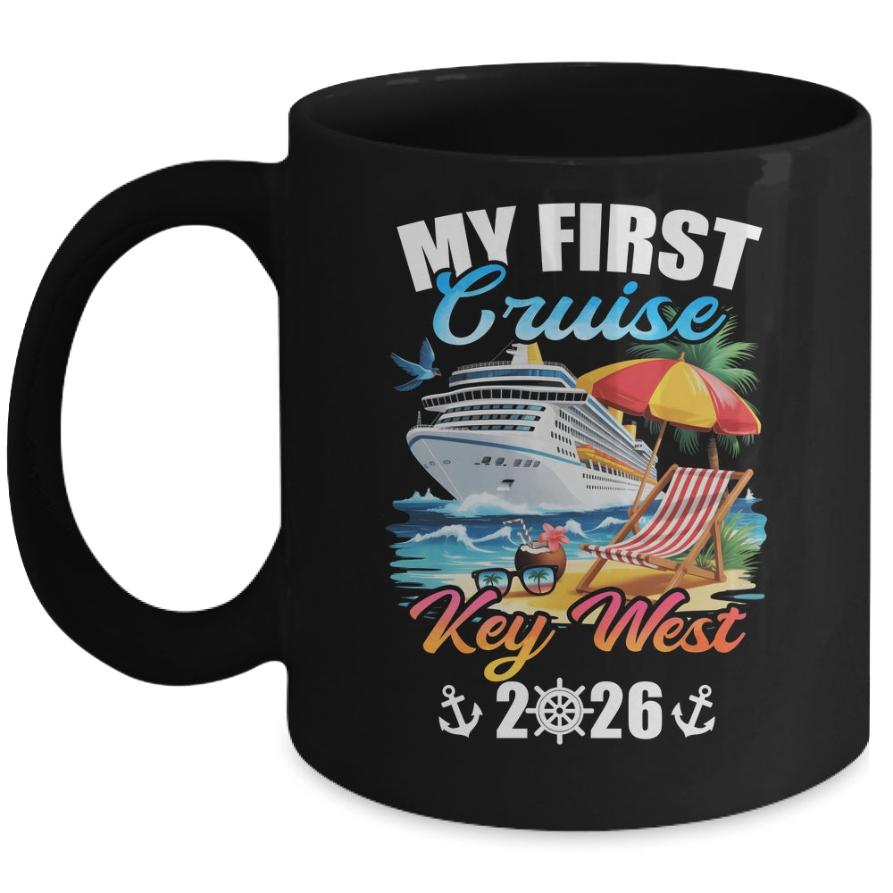 My First Cruise Key West 2026 Family Vacation Trip Matching Mug | siriusteestore
