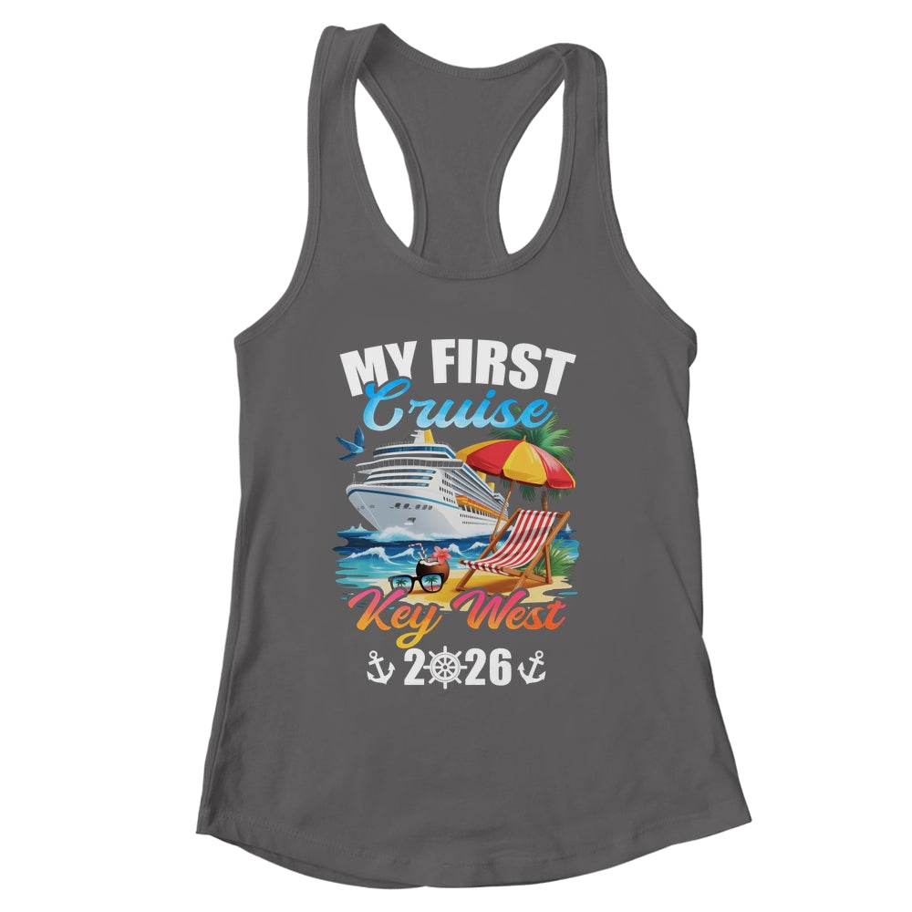 My First Cruise Key West 2026 Family Vacation Trip Matching Shirt & Tank Top | siriusteestore