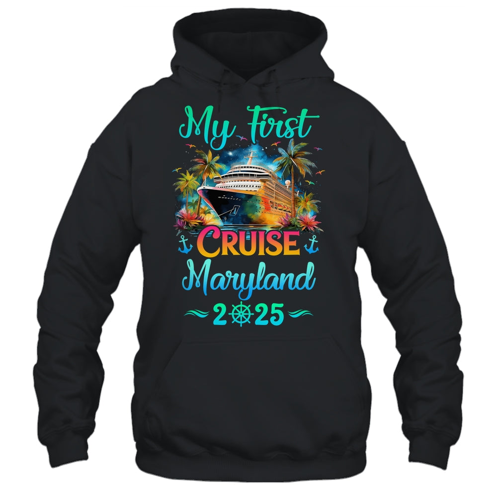 My First Cruise Maryland 2025 Family Trip Cruisin Together Shirt & Tank Top | siriusteestore