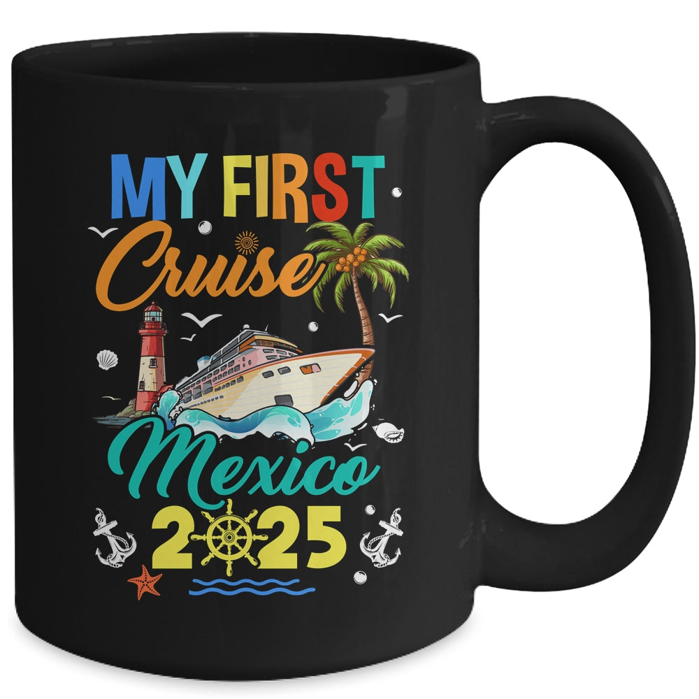 My First Cruise Mexico 2025 Family Matching Vacation Group Mug | siriusteestore