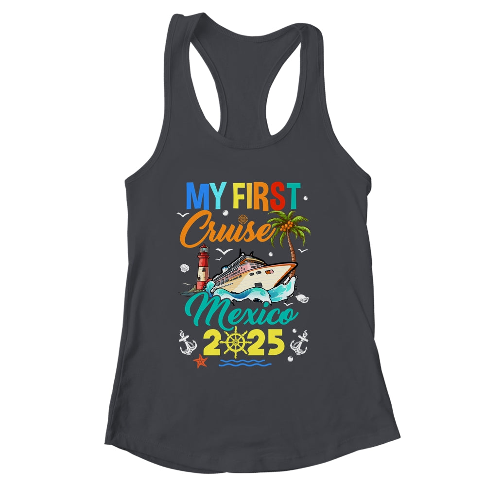 My First Cruise Mexico 2025 Family Matching Vacation Group Shirt & Tank Top | siriusteestore