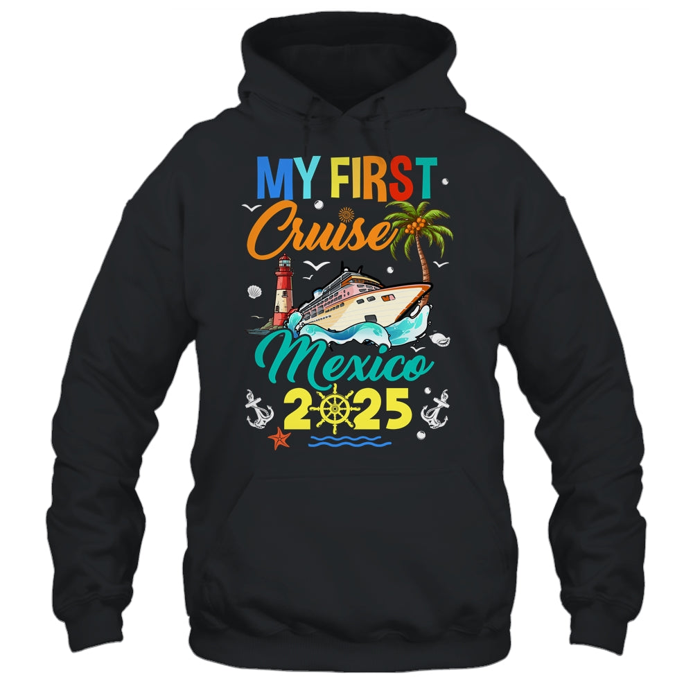 My First Cruise Mexico 2025 Family Matching Vacation Group Shirt & Tank Top | siriusteestore