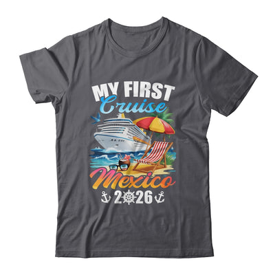 My First Cruise Mexico 2026 Family Vacation Trip Matching Shirt & Tank Top | siriusteestore